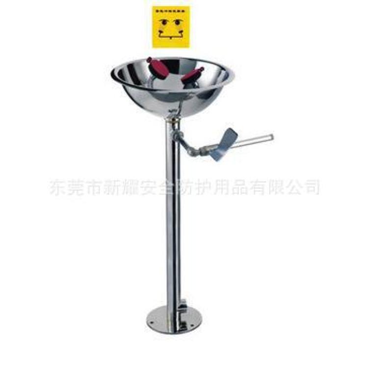 立式碳鋼洗眼器（適用石油、化工、機械、噴漆、印染、醫療）