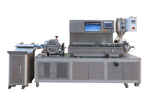 Precision micro extrusion line